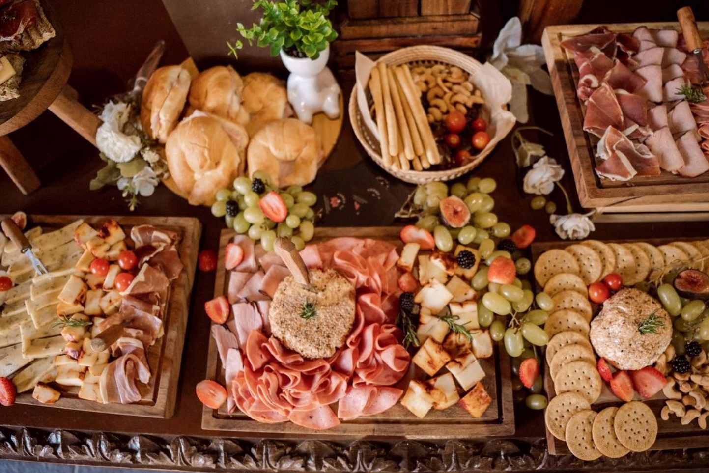 Toronto Event Catering architectural backdrop