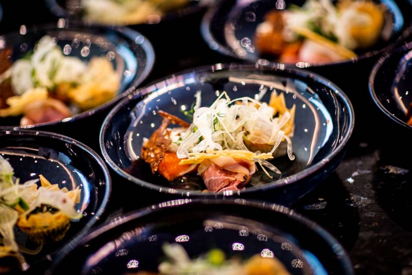 Culinary artistry detail