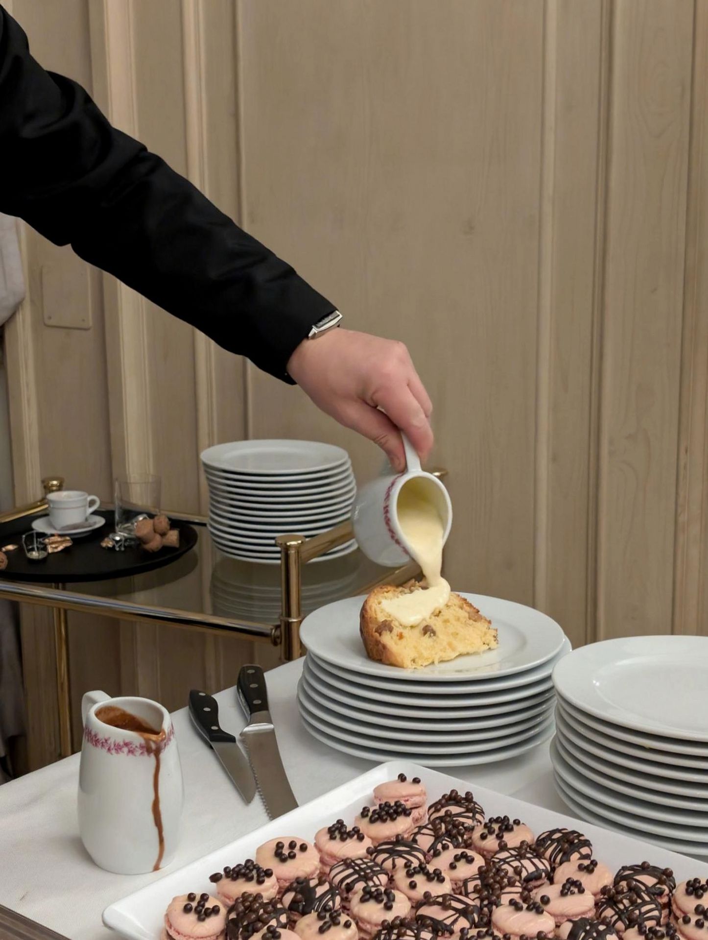 Elegant private party dessert