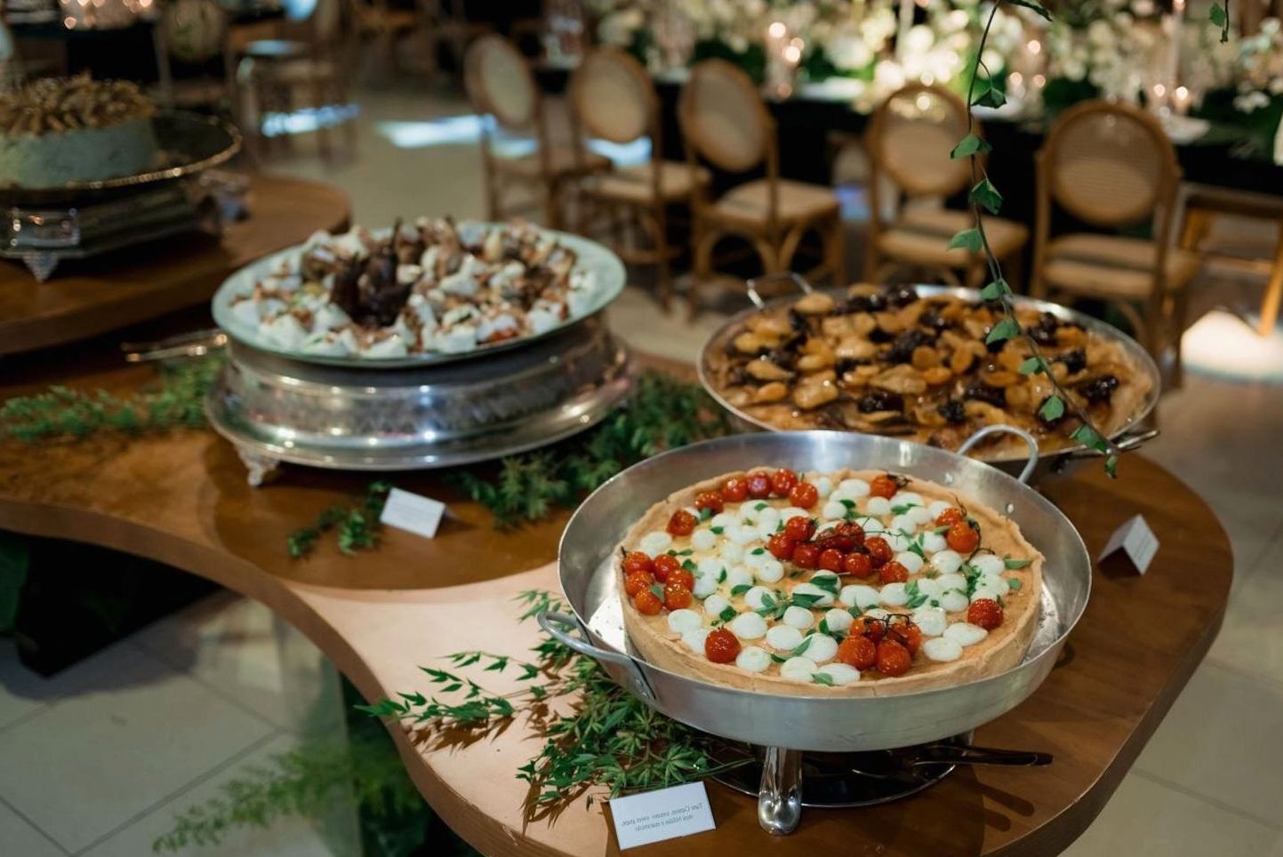 Wedding catering spread